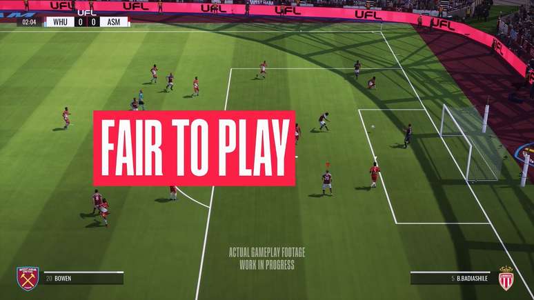 UFL: veja gameplay de jogo de futebol que virá para concorrer com FIFA