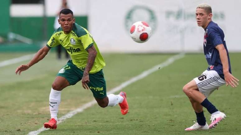 Gabriel Veron tinha grandes chances de integrar lista de inscritos para a competição (Foto: Cesar Greco/Palmeiras)