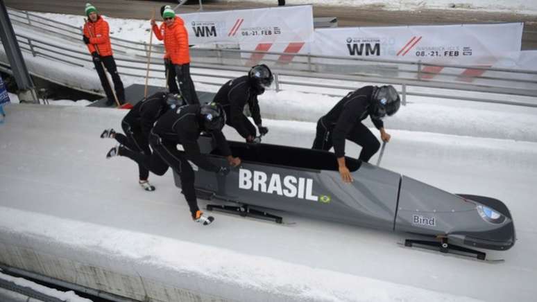 Equipe de bobsled do Brasil (Divulgação)