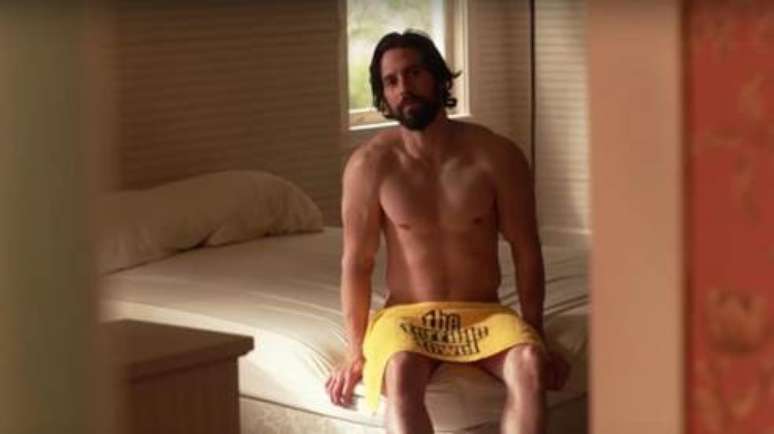 A cena em que Jack (Milo Ventimiglia) aparece apenas de toalha &eacute; uma das mais ic&ocirc;nicas de todas as temporadas