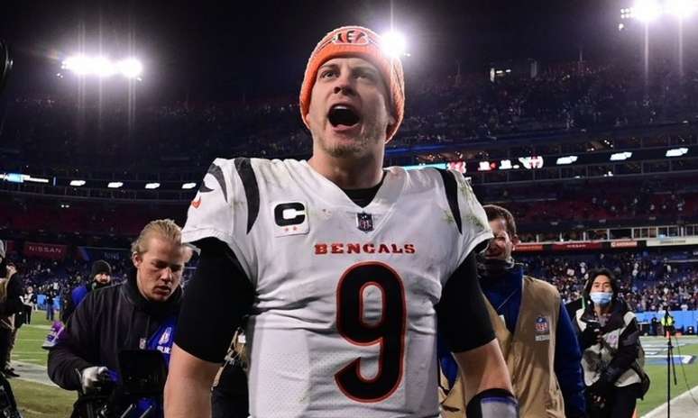 Joe Burrow pode ser o primeiro QB a guiar o Cincinnati Bengals em uma conquista de Super Bowl. (Reprodução / Cincinnati Bengals / Twitter)