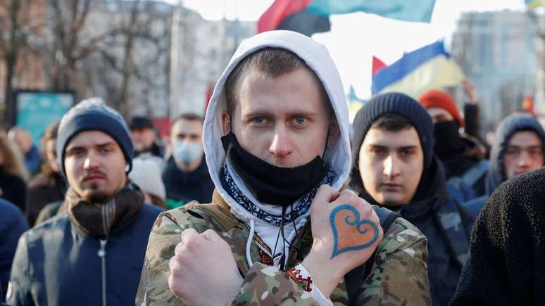 A marcha em Kiev