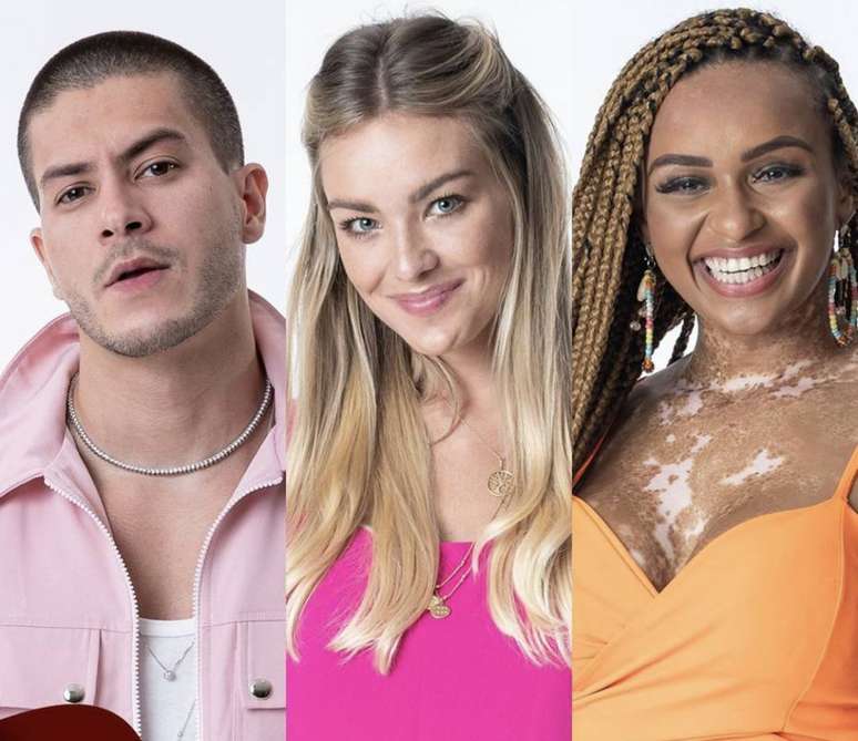 Arthur, Bárbara e Natália estão no paredão do 'Big Brother Brasil 22'  