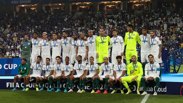 Jogadores do Palmeiras não tiraram a medalha de prata