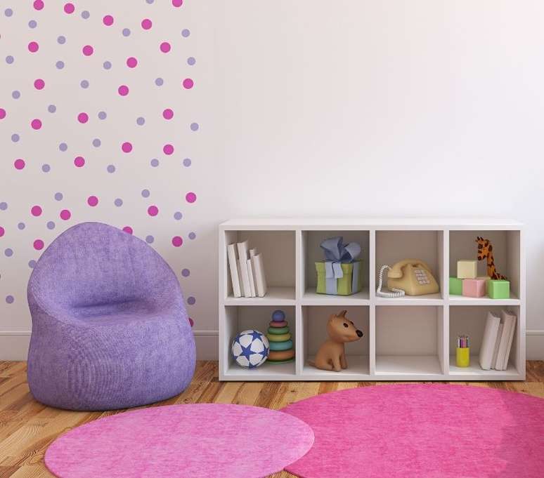 Quartos de crian&ccedil;as podem pedir cores mais vibrantes ou chamativas - Shutterstock