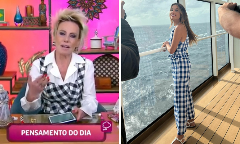 Ana Maria Braga e Patricia Poeta (Fotos: Instagram/Reprodução)