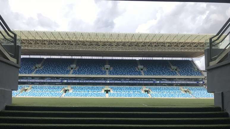 Arena Pantanal será o palco de Atlético-MG e Flamengo neste domingo (Foto: Matheus Dantas / LANCE!)