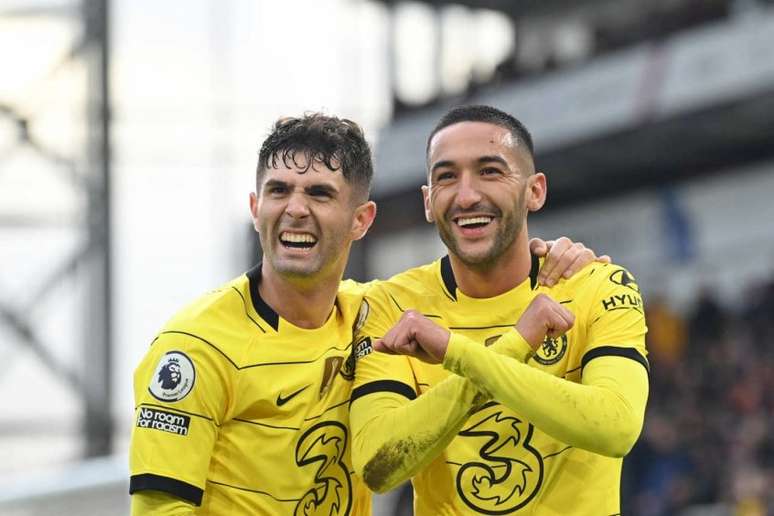 Ziyech vive excelente momento com a camisa do Chelsea (Foto: GLYN KIRK / AFP)