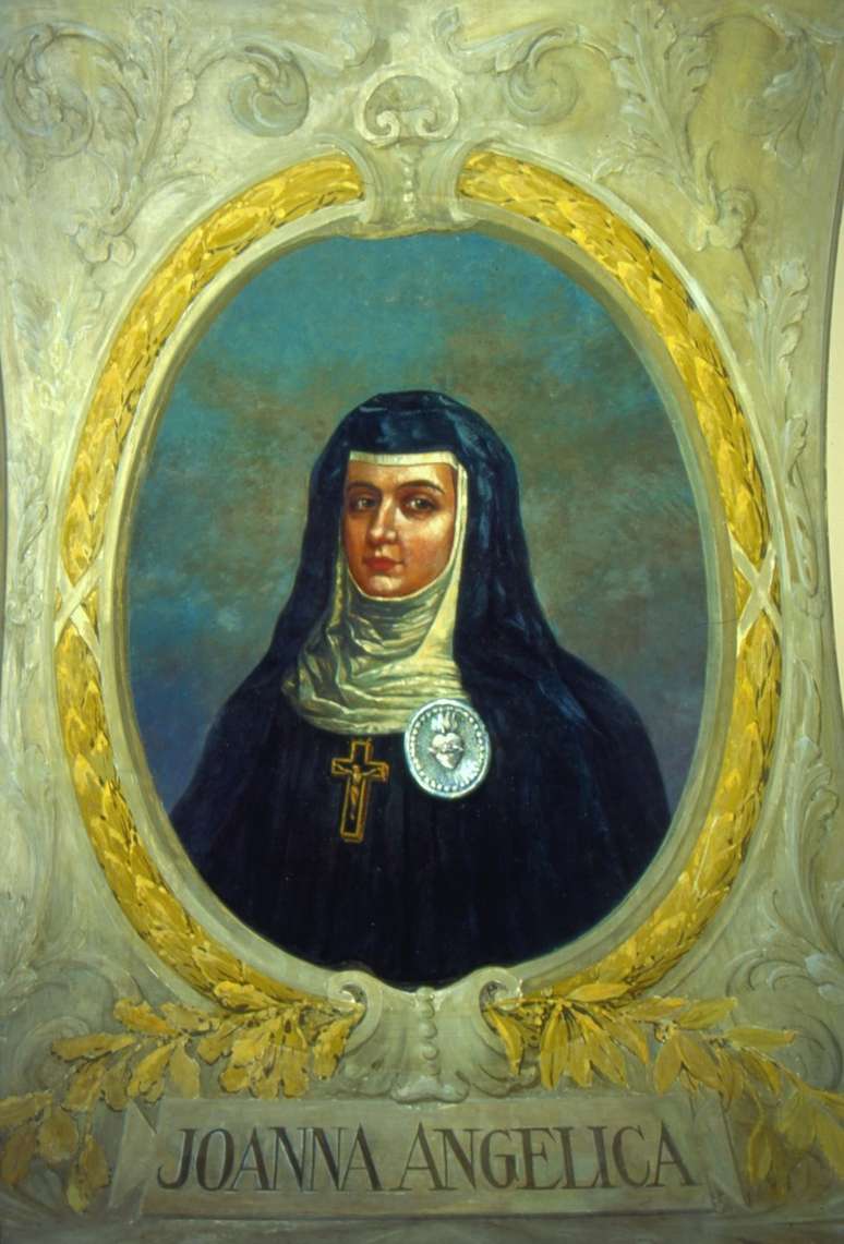 Retrato de Joana Angélica feito pelo artista Domenico Failutti e pertencente ao Museu Paulista da USP - Museu do Ipiranga
