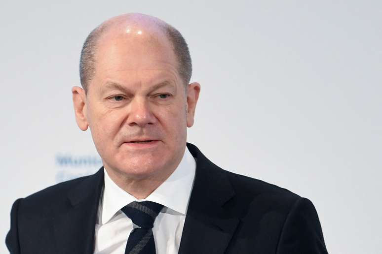 Olaf Scholz na Confer&ecirc;ncia de Seguran&ccedil;a de Munique 