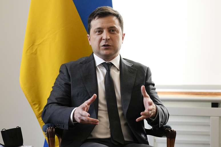 Volodymyr Zelensky, presidente da Ucrânia