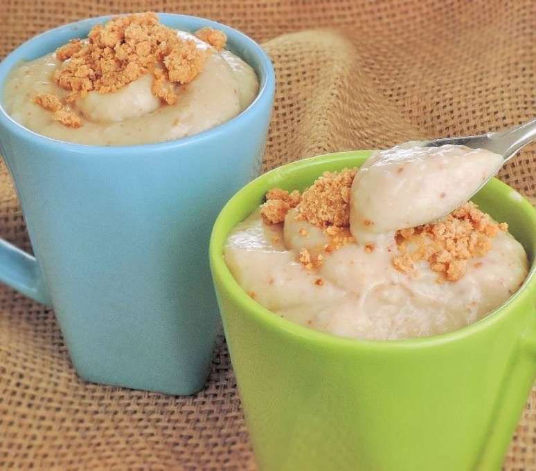 Pudim de pa&ccedil;oca na caneca (Reprodu&ccedil;&atilde;o / Guia Cozinha)