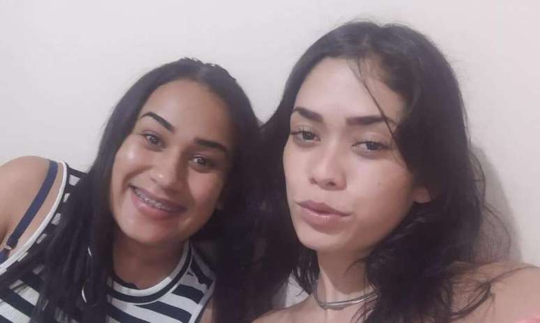 Mariana Coelho e a irmã presa, Mary Hellen, detida por tráfico internacional na Tailândia