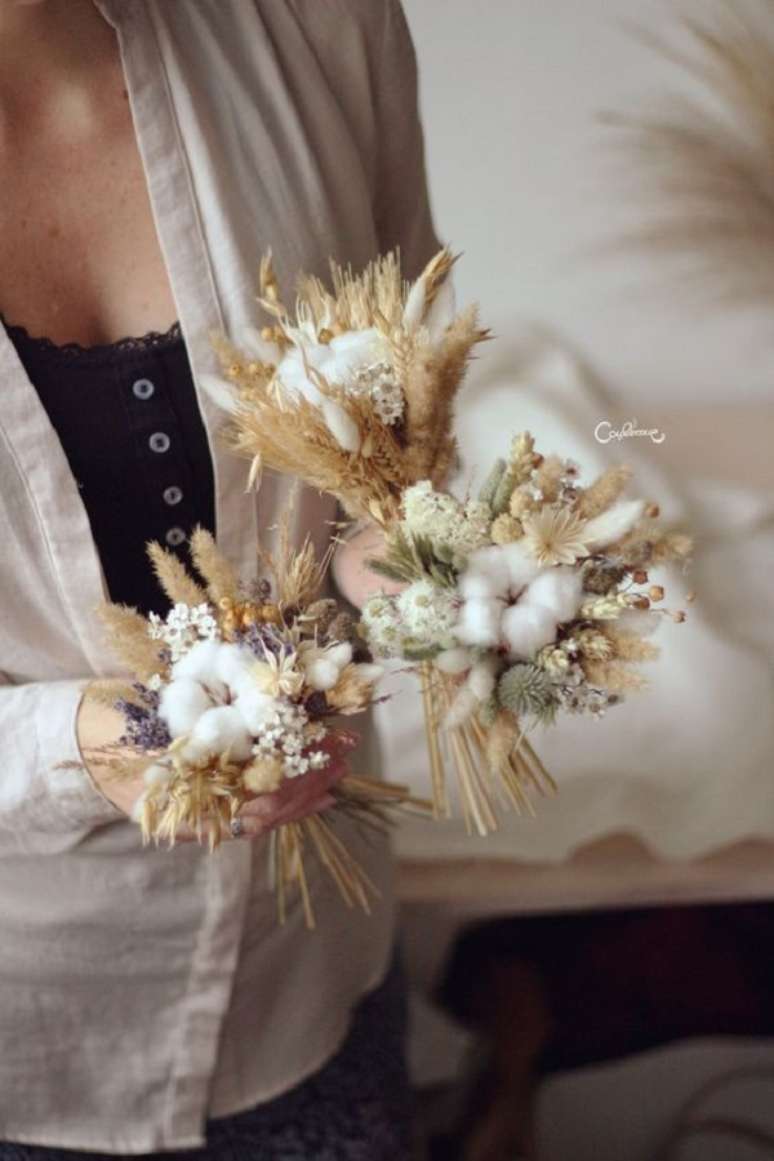 47. Arranjos de flores secas para artesanato &ndash; Foto Kate Vissel