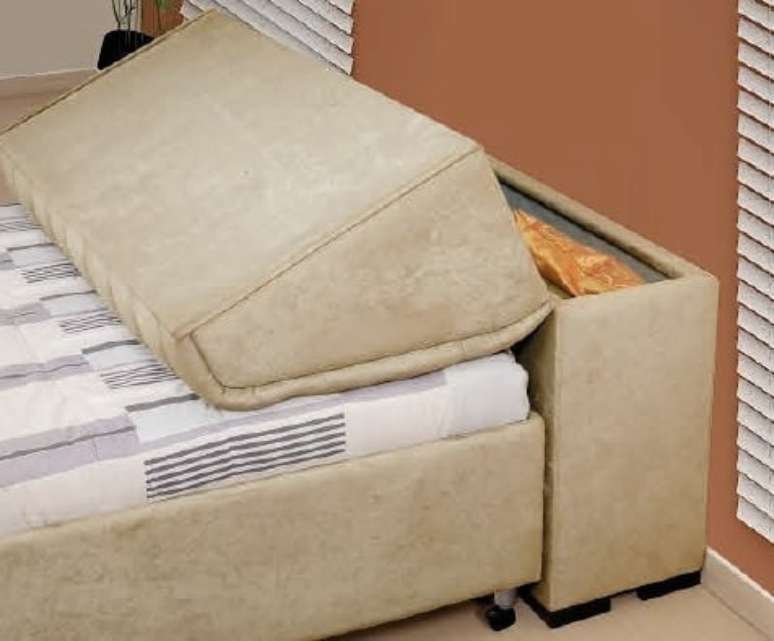 17. Camas diferentes com cabeceira baú – Foto Mercado Livre