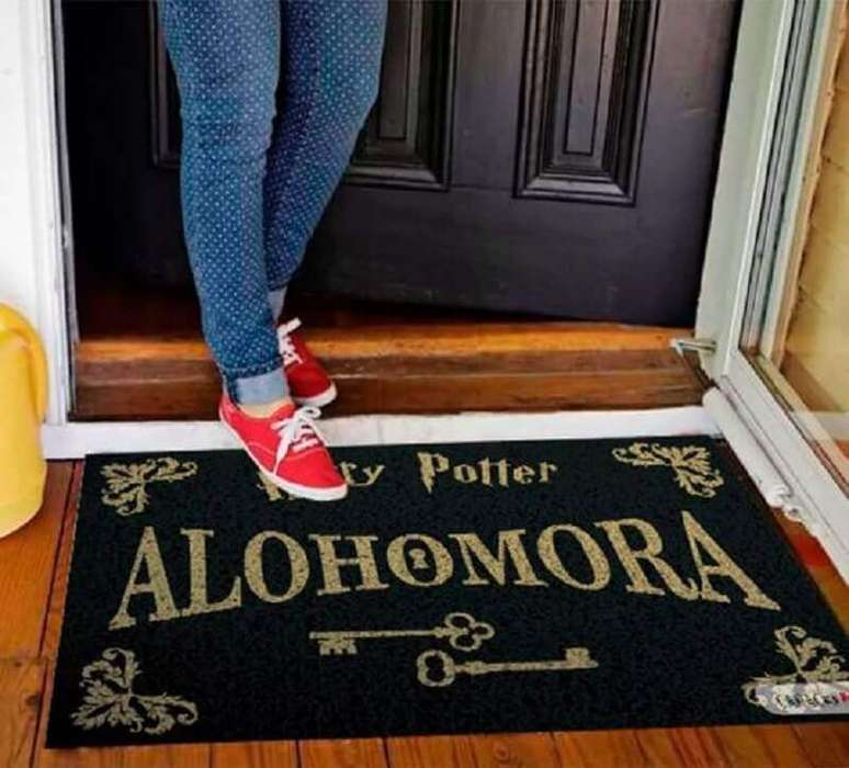 20. Capacho divertidos fazendo refer&ecirc;ncia a s&eacute;rie de filmes Harry Potter &ndash; Foto: Irl&eacute;ia Marotte