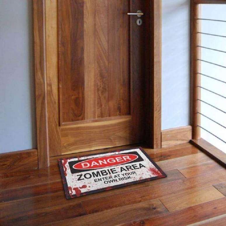 14. Os capachos divertidos tamb&eacute;m podem revelar um pouco da sua personalidade &ndash; Foto: Geek 10