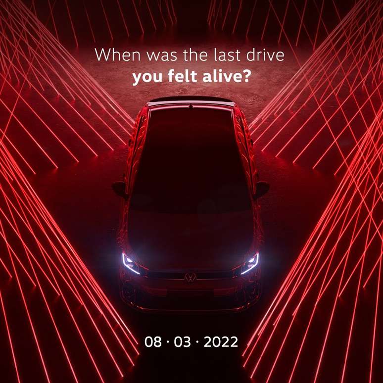 Teaser do novo Volkswagen Virtus indiano