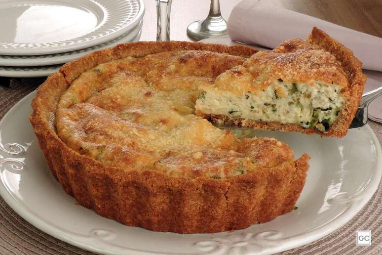 Torta de 4 queijos com ervas finas &ndash; Foto: Guia da Cozinha