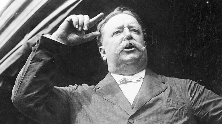 William Howard Taft, 27&ordm; presidente dos Estados Unidos (1909-13) e opositor ferrenho da cultura da "gorjeta", gabava-se de nem mesmo dar gorjeta ao seu cabeleireiro