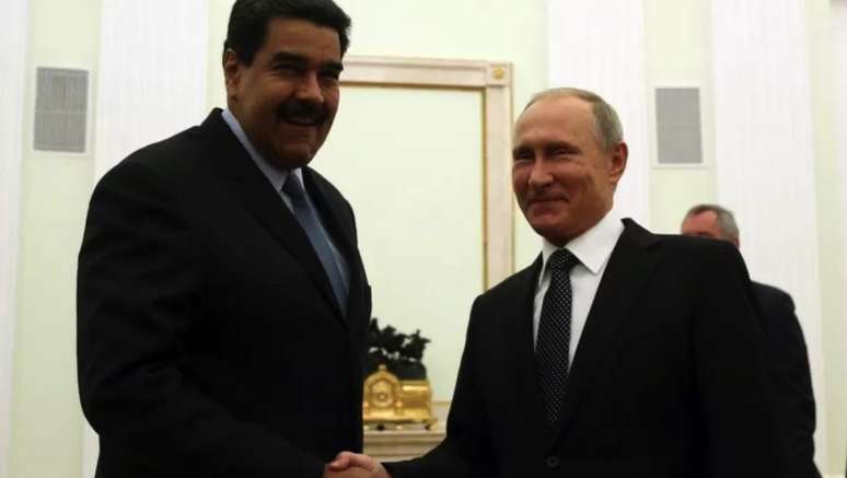 Venezuela de Maduro e Rússia de Putin possuem vários negócios, sobretudo na área de defesa