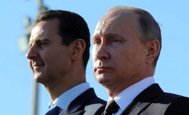 Putin é um dos maiores aliados de Bashar al-Assad e a participação russa na guerra na Síria foi tida como fundamental para manter o líder no poder