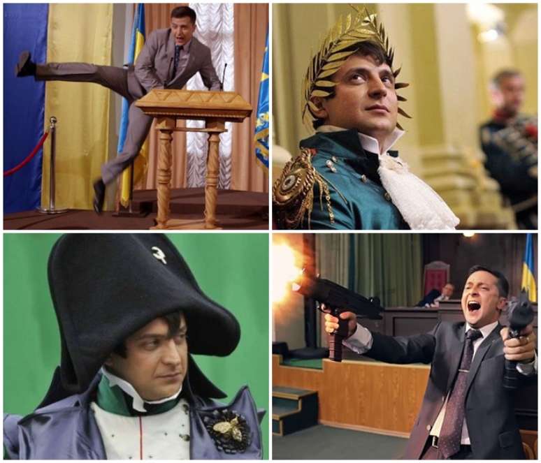 Momentos de Zelensky como humorista na TV