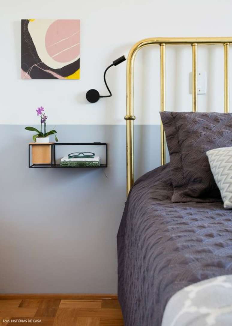18. Cabeceira de ferro dourado &ndash; Via: Historias de casa