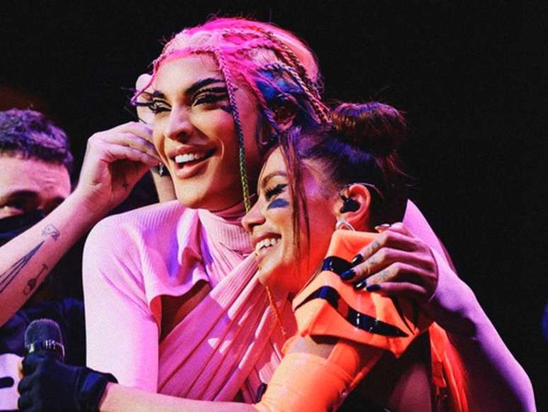 Pabllo Vittar participou de show de Anitta neste ano