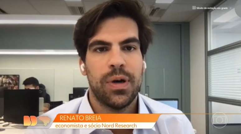 Renato Breia na Globo: referência em economia 