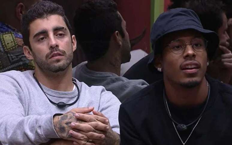 Pedro Scooby e Paulo André foram os últimos a deixar a Prova do Líder no BBB22