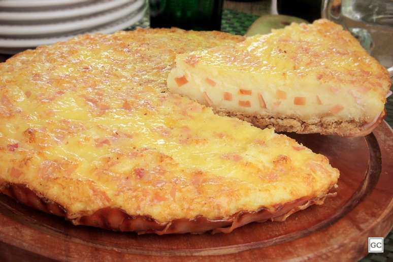 Quiche de lombo com creme de queijo – Foto: Guia Cozinha