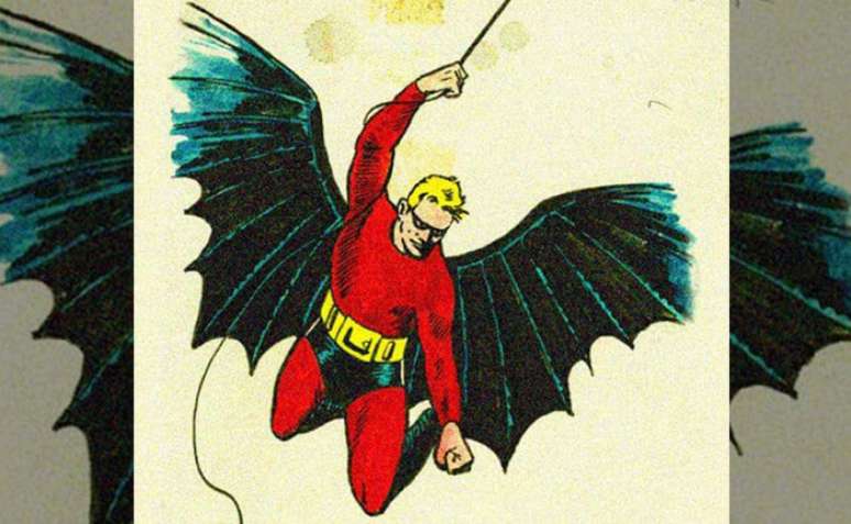 O primeiro Batman era assim... 