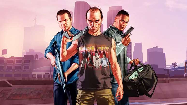 Grand Theft Auto V chega aos consoles PS5 e Xbox Series X/S em março