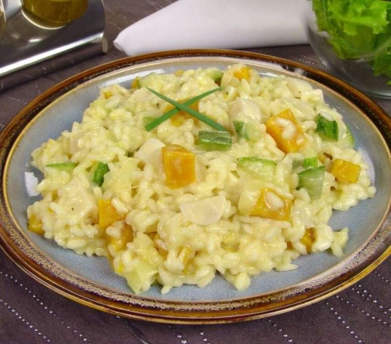 Risoto de legumes (Reprodu&ccedil;&atilde;o / Guia da Cozinha)