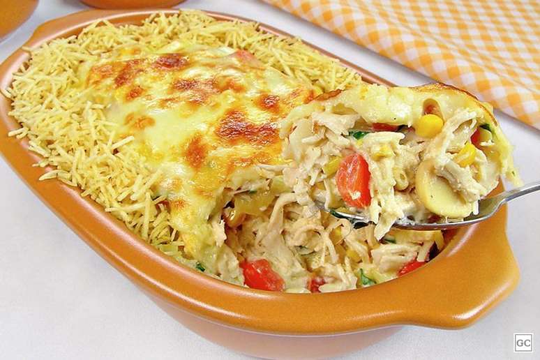 Fricass&ecirc; gratinado &ndash; Foto: Guia da Cozinha