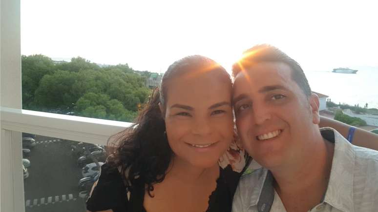 &Uacute;ltima viagem do casal foi a Menorca, no sul da Espanha