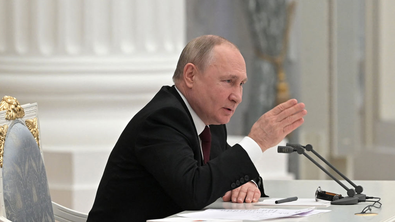 O presidente russo, Vladimir Putin, ordenou na semana passada a invasão da Ucrânia