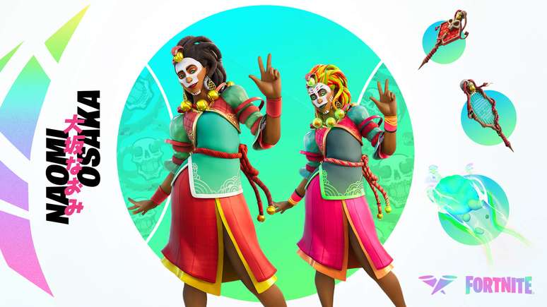 Traje Naomi Sacerdotisa Sombria em Fortnite