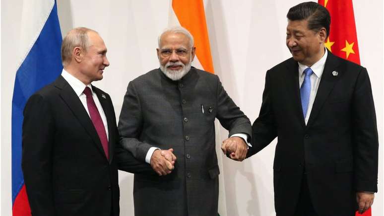 Rússia tem na China e na Índia importantes aliados