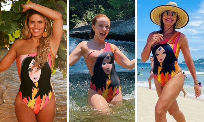 Carolina Dieckmann, Larissa Manoela e Juliana Paes (Fotos: Reprodu&ccedil;&atilde;o/Instagram)