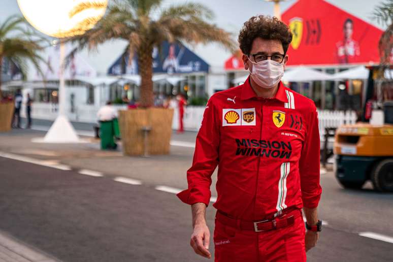 Mattia Binotto comentou o desempenho da Ferrari nos testes de pré-temporada em Barcelona 