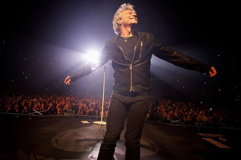 Jon Bon Jovi é um dos maiores representantes do rock da década de 80.