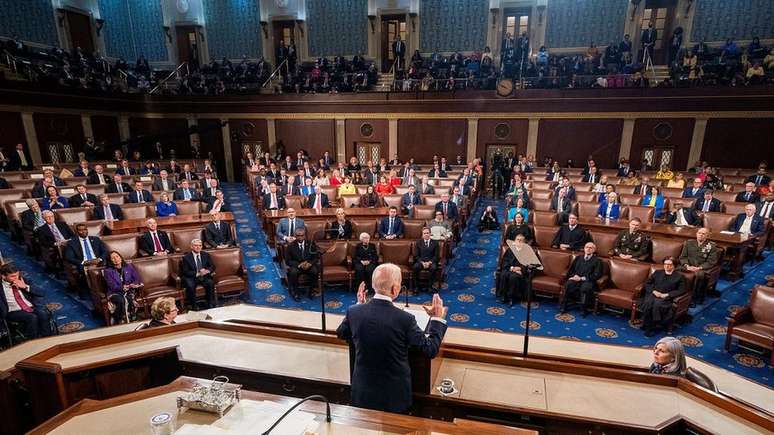 Presidente falou a partir da C&acirc;mara de Representantes dos EUA, em Washington