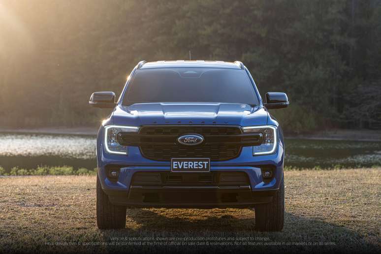 Ford Everest traz dianteira quase idêntica à da nova Ranger