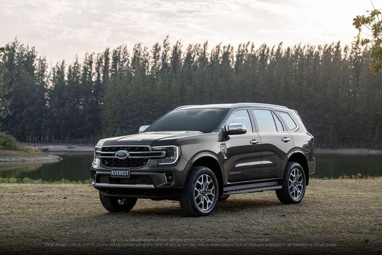 Novo Ford Everest pode chegar ao Brasil em 2023