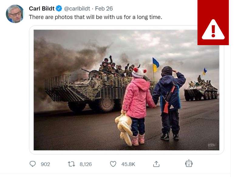 Esta imagem de 2016 gerou milh&otilde;es de engajamentos nas redes sociais