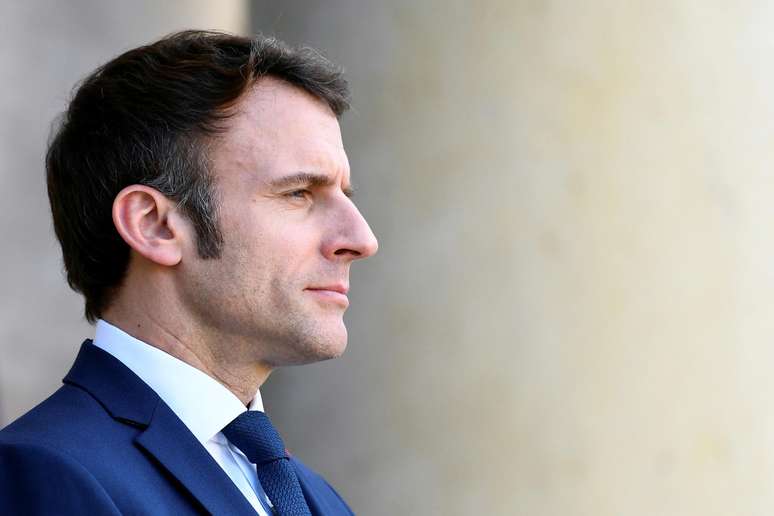 O presidente da Fran&ccedil;a, Emmanuel Macron