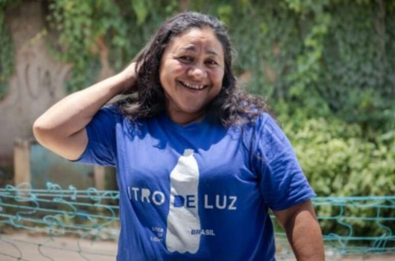 Z&eacute;lia Marques em atividade antes da pandemia