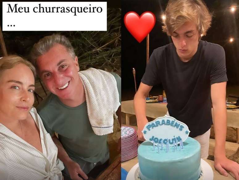 Casal comemorou aniversário do filho mais velho, que completa 17 anos na próxima terça-feira, 8